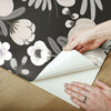 Poppy Floral Peel and Stick Wallpaper Peel and Stick Wallpaper RoomMates   