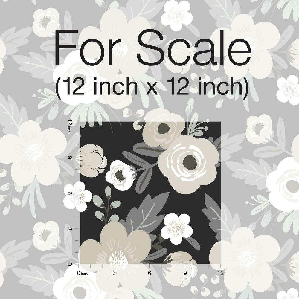Poppy Floral Peel and Stick Wallpaper Peel and Stick Wallpaper RoomMates   