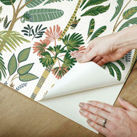 Tropical Eden Peel and Stick Wallpaper Peel and Stick Wallpaper RoomMates   