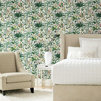 Tropical Eden Peel and Stick Wallpaper Peel and Stick Wallpaper RoomMates   