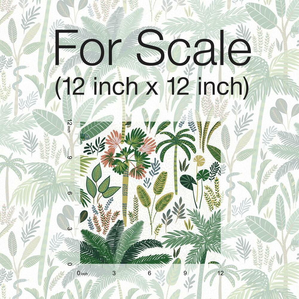 Tropical Eden Peel and Stick Wallpaper Peel and Stick Wallpaper RoomMates   