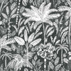 Tropical Eden Peel and Stick Wallpaper Peel and Stick Wallpaper RoomMates Roll White 