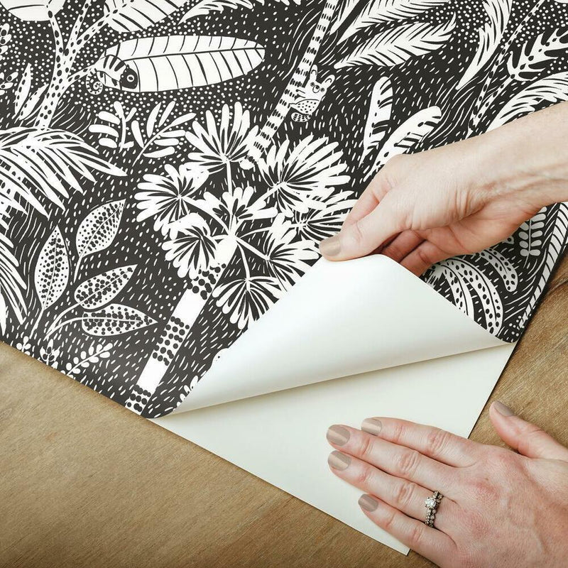 Tropical Eden Peel and Stick Wallpaper Peel and Stick Wallpaper RoomMates   