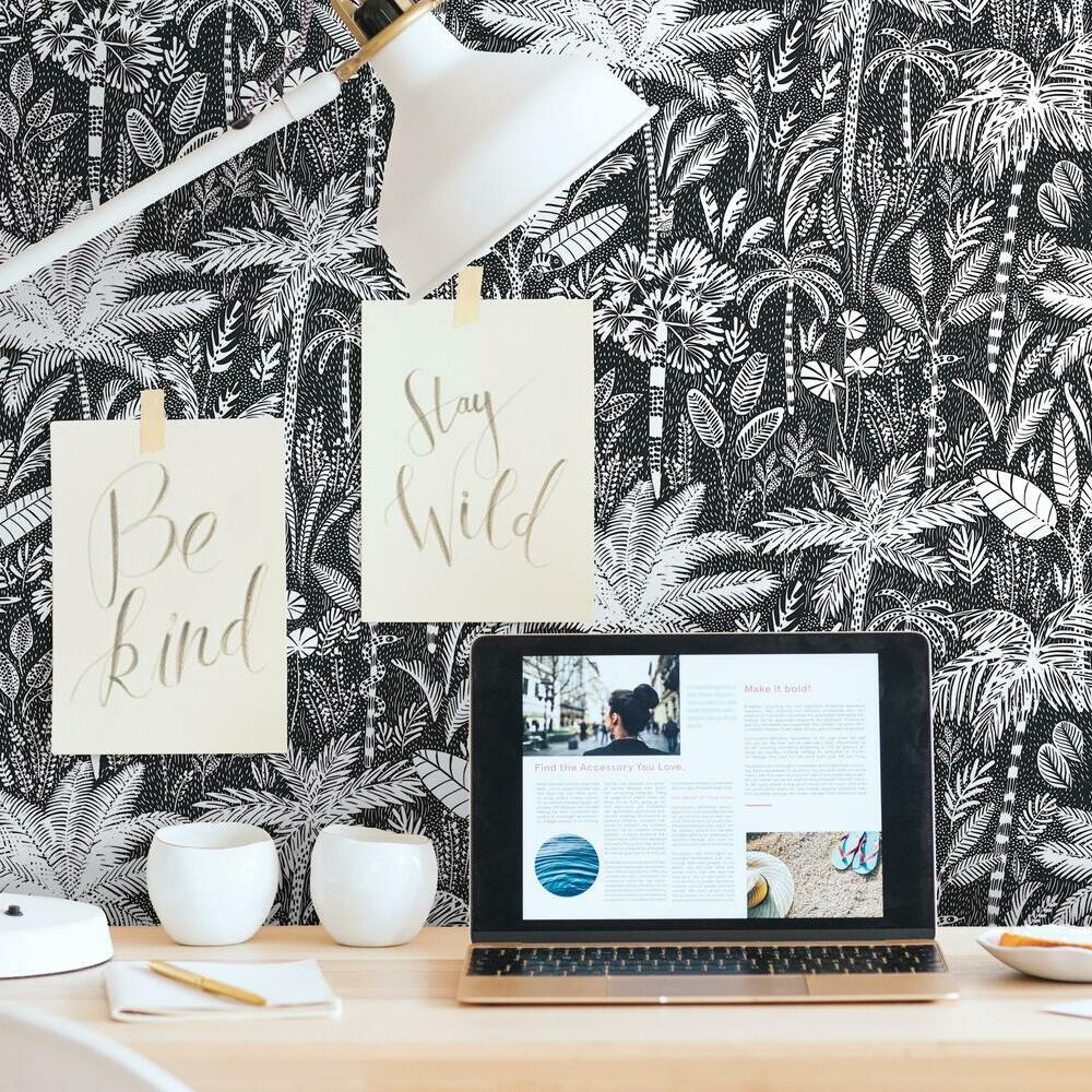 Tropical Eden Peel and Stick Wallpaper Peel and Stick Wallpaper RoomMates   