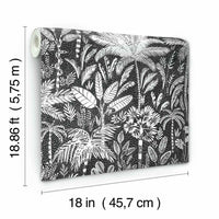 Tropical Eden Peel and Stick Wallpaper Peel and Stick Wallpaper RoomMates   