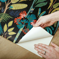 Tropical Eden Peel and Stick Wallpaper Peel and Stick Wallpaper RoomMates   
