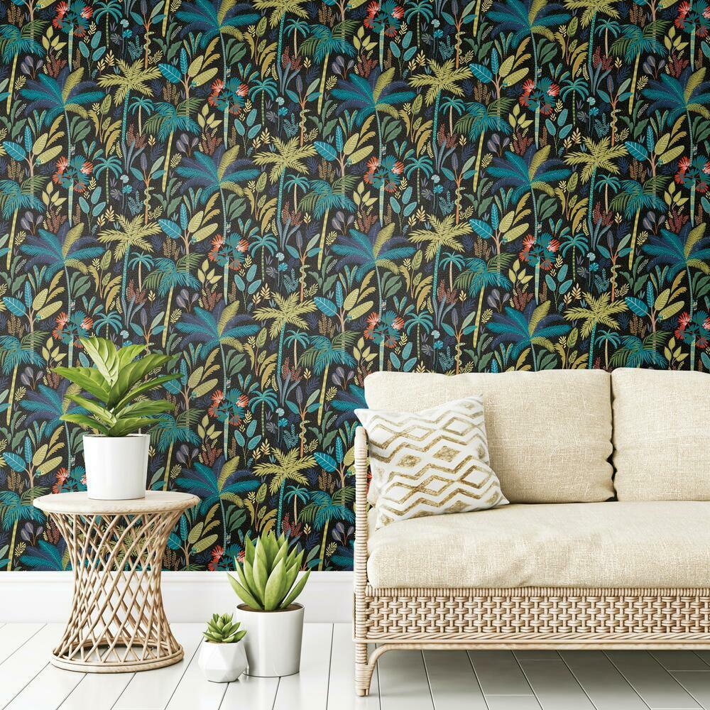 Tropical Eden Peel and Stick Wallpaper Peel and Stick Wallpaper RoomMates   