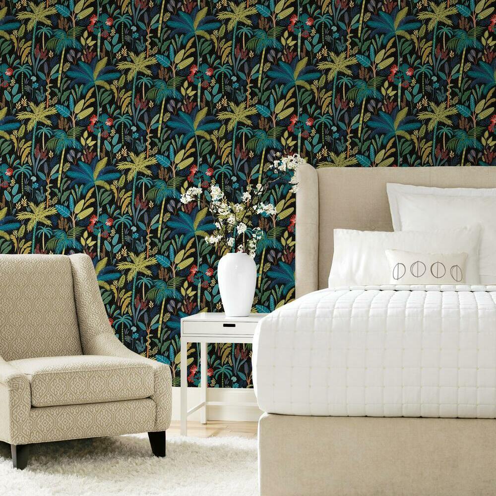 Tropical Eden Peel and Stick Wallpaper Peel and Stick Wallpaper RoomMates   