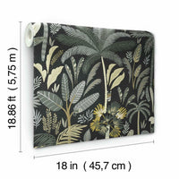 Tropical Eden Peel and Stick Wallpaper Peel and Stick Wallpaper RoomMates   