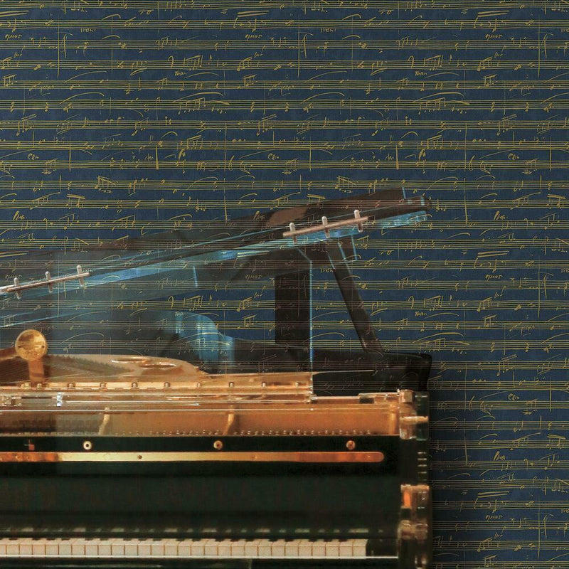 Melody Peel and Stick Wallpaper Peel and Stick Wallpaper RoomMates   
