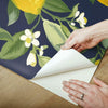 Lemon Zest Peel and Stick Wallpaper Peel and Stick Wallpaper RoomMates   
