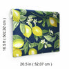 Lemon Zest Peel and Stick Wallpaper Peel and Stick Wallpaper RoomMates   