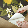 Lemon Zest Peel and Stick Wallpaper Peel and Stick Wallpaper RoomMates   