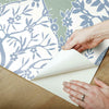 Tree and Vine Ogee Peel and Stick Wallpaper Peel and Stick Wallpaper RoomMates   