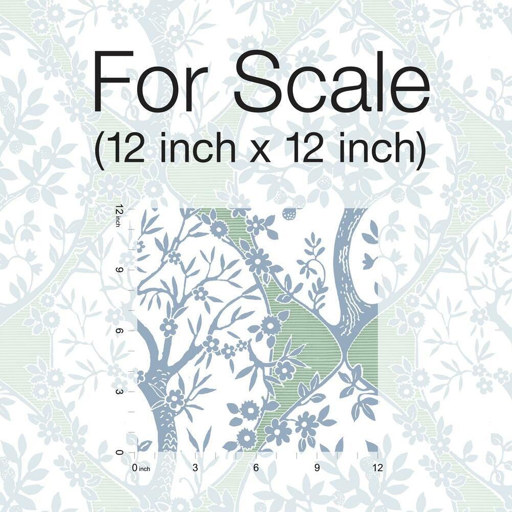 Tree and Vine Ogee Peel and Stick Wallpaper Peel and Stick Wallpaper RoomMates   