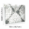 Tree and Vine Ogee Peel and Stick Wallpaper Peel and Stick Wallpaper RoomMates   