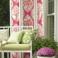 Tree and Vine Ogee Peel and Stick Wallpaper Peel and Stick Wallpaper RoomMates   