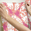 Tree and Vine Ogee Peel and Stick Wallpaper Peel and Stick Wallpaper RoomMates   