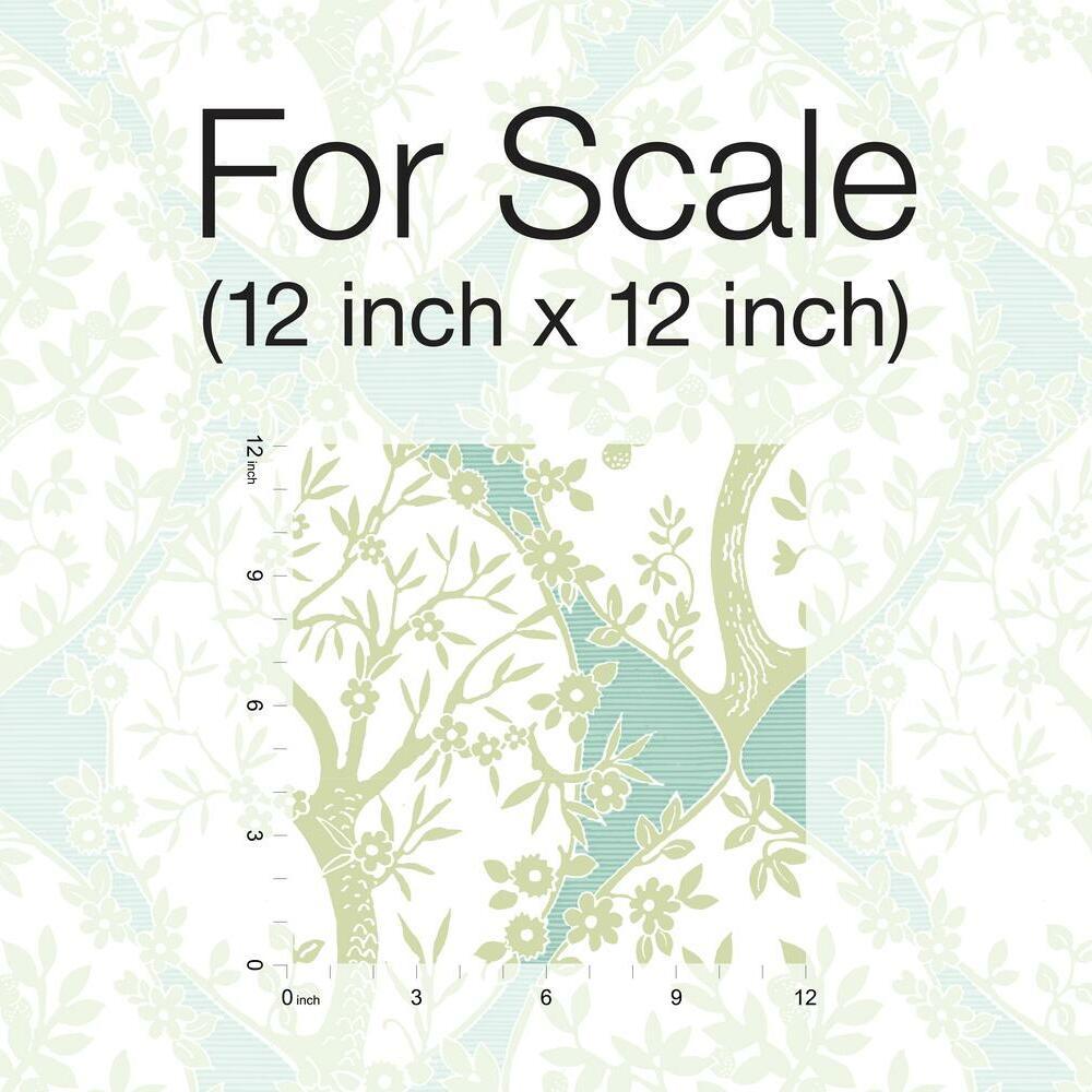Tree and Vine Ogee Peel and Stick Wallpaper Peel and Stick Wallpaper RoomMates   