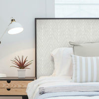 Twig Hygge Herringbone Peel and Stick Wallpaper Peel and Stick Wallpaper RoomMates   