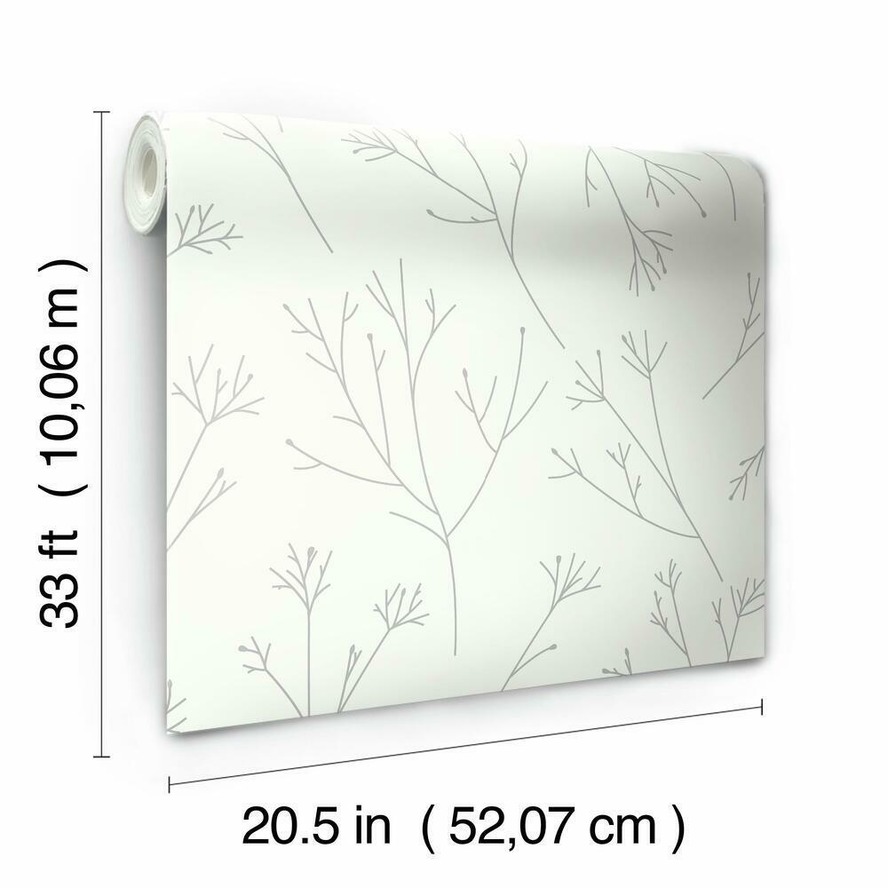 Twigs Peel and Stick Wallpaper Peel and Stick Wallpaper RoomMates   
