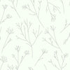 Twigs Peel and Stick Wallpaper Peel and Stick Wallpaper RoomMates Roll Gray 