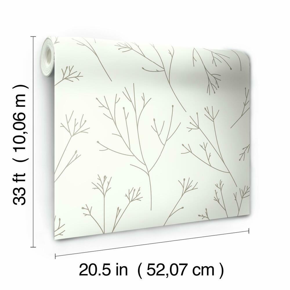 Twigs Peel and Stick Wallpaper Peel and Stick Wallpaper RoomMates   