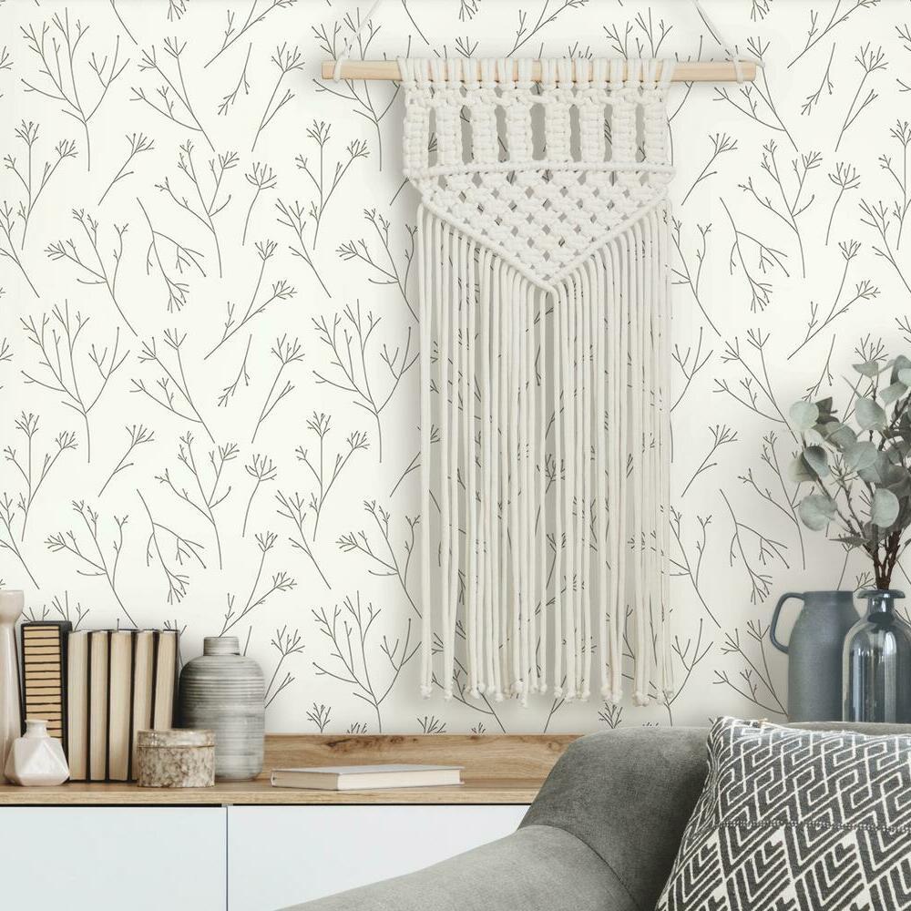 Twigs Peel and Stick Wallpaper Peel and Stick Wallpaper RoomMates   