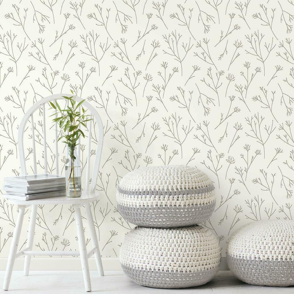 Twigs Peel and Stick Wallpaper Peel and Stick Wallpaper RoomMates   