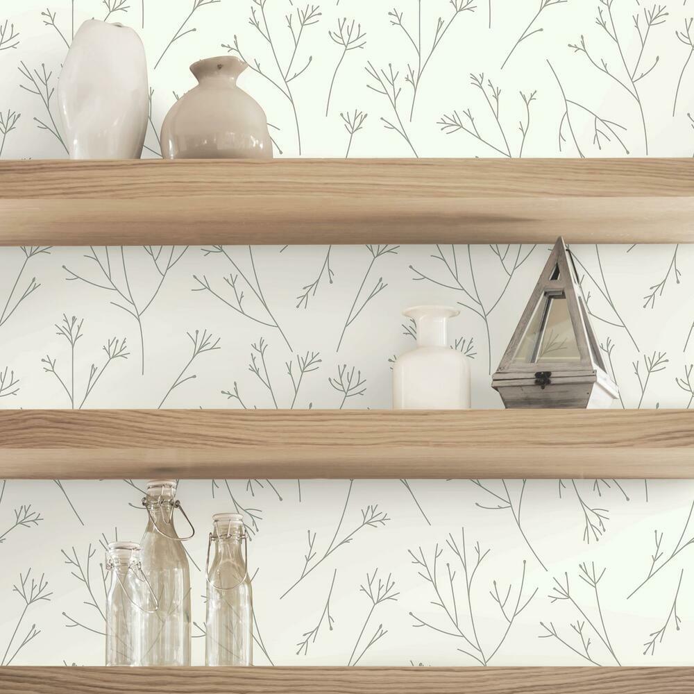 Twigs Peel and Stick Wallpaper Peel and Stick Wallpaper RoomMates   