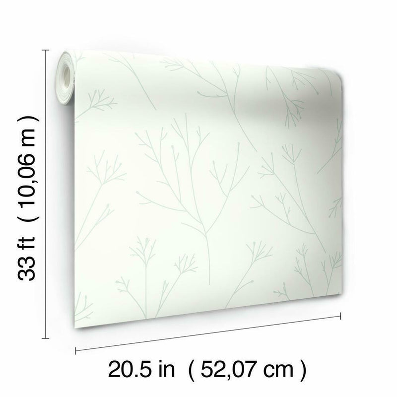 Twigs Peel and Stick Wallpaper Peel and Stick Wallpaper RoomMates   