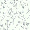 Twigs Peel and Stick Wallpaper Peel and Stick Wallpaper RoomMates Roll Navy 