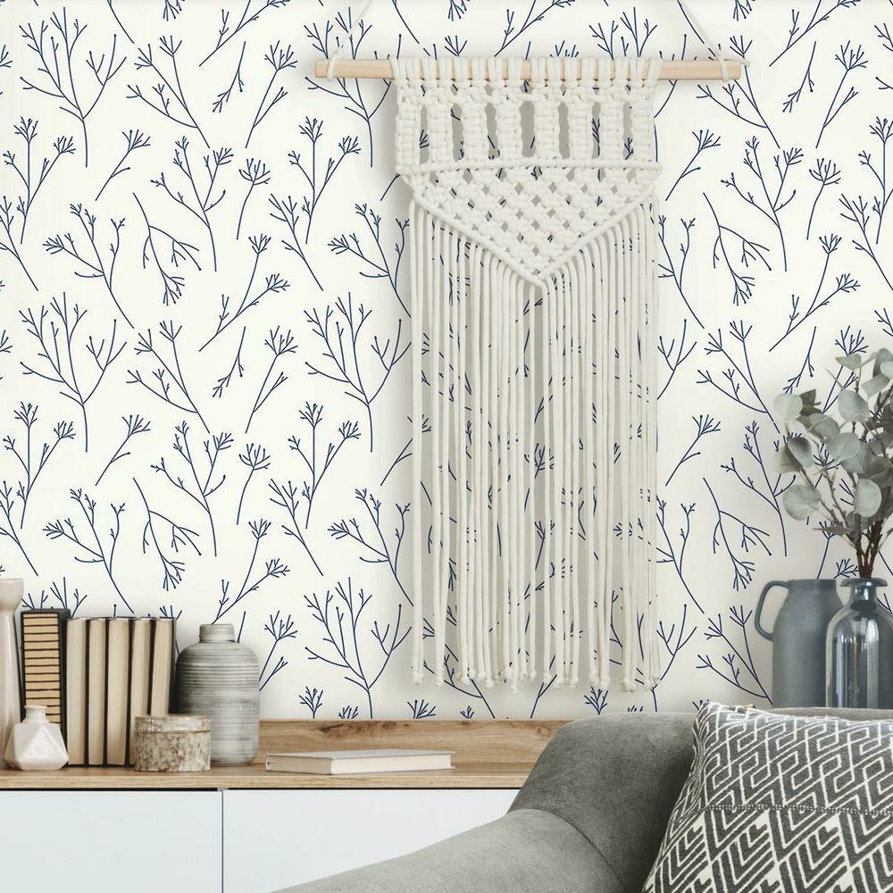 Twigs Peel and Stick Wallpaper Peel and Stick Wallpaper RoomMates   