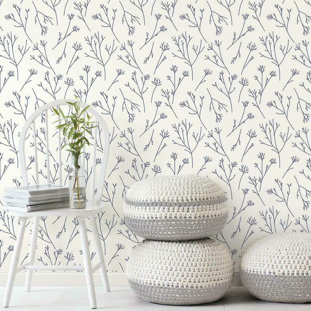 Twigs Peel and Stick Wallpaper Peel and Stick Wallpaper RoomMates   
