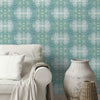Sarong Print Peel and Stick Wallpaper Peel and Stick Wallpaper RoomMates   