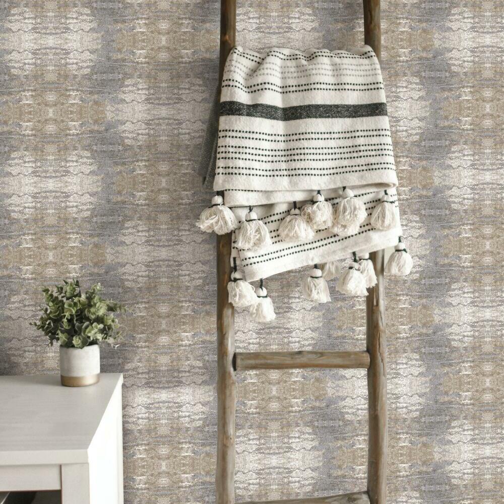 Sarong Print Peel and Stick Wallpaper Peel and Stick Wallpaper RoomMates   