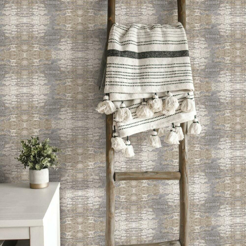 Sarong Print Peel and Stick Wallpaper Peel and Stick Wallpaper RoomMates   