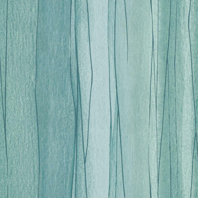 Making Waves Peel and Stick Wallpaper Peel and Stick Wallpaper RoomMates Roll Light Blue 