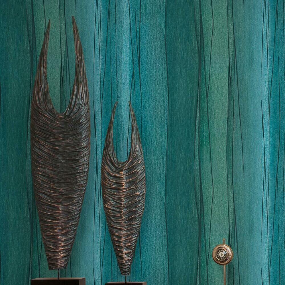 Making Waves Peel and Stick Wallpaper Peel and Stick Wallpaper RoomMates   