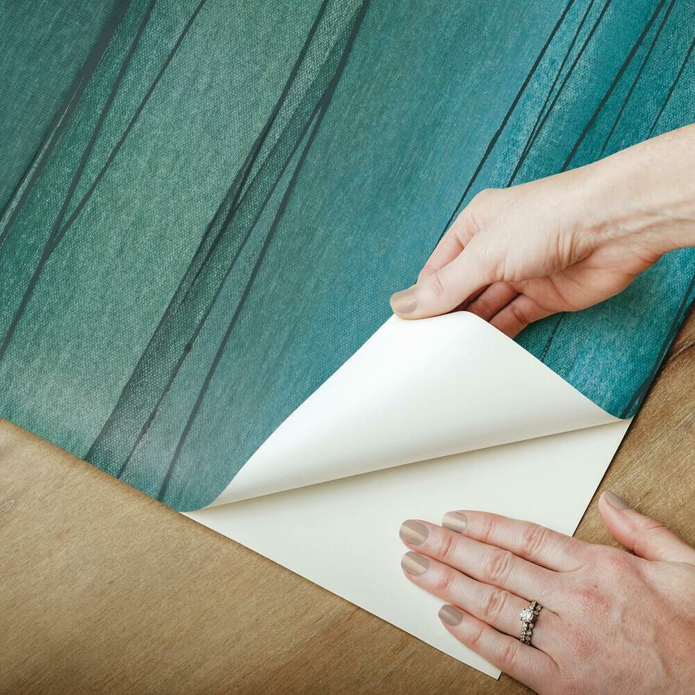 Making Waves Peel and Stick Wallpaper Peel and Stick Wallpaper RoomMates   