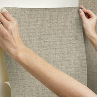 Faux Grasscloth Weave Peel and Stick Wallpaper Peel and Stick Wallpaper RoomMates   