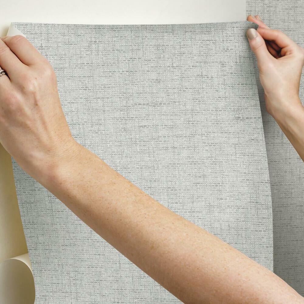 Faux Grasscloth Weave Peel and Stick Wallpaper Peel and Stick Wallpaper RoomMates   