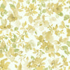 Watercolor Floral Peel and Stick Wallpaper Peel and Stick Wallpaper RoomMates Roll Yellow 
