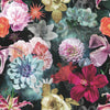 Vintage Floral Blooms Peel and Stick Wallpaper Peel and Stick Wallpaper RoomMates Sample Red 