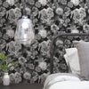 Vintage Floral Blooms Peel and Stick Wallpaper Peel and Stick Wallpaper RoomMates   