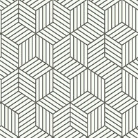 Striped Hexagon Peel and Stick Wallpaper Peel and Stick Wallpaper RoomMates Roll Black 