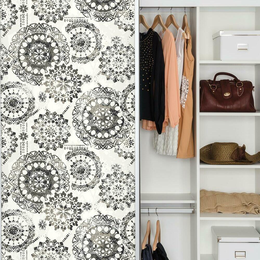Bohemian Peel and Stick Wallpaper Peel and Stick Wallpaper RoomMates   