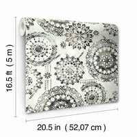 Bohemian Peel and Stick Wallpaper Peel and Stick Wallpaper RoomMates   