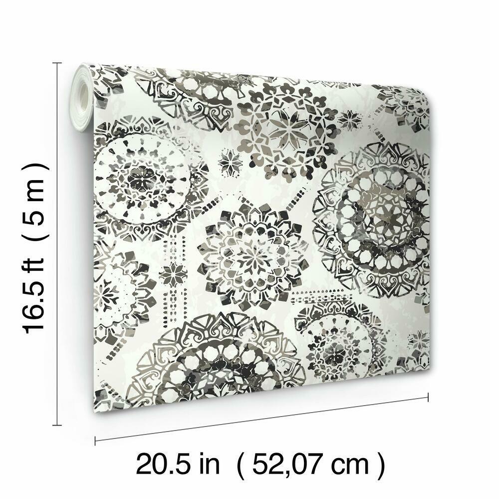 Bohemian Peel and Stick Wallpaper Peel and Stick Wallpaper RoomMates   