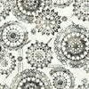 Bohemian Peel and Stick Wallpaper Peel and Stick Wallpaper RoomMates Roll Black 
